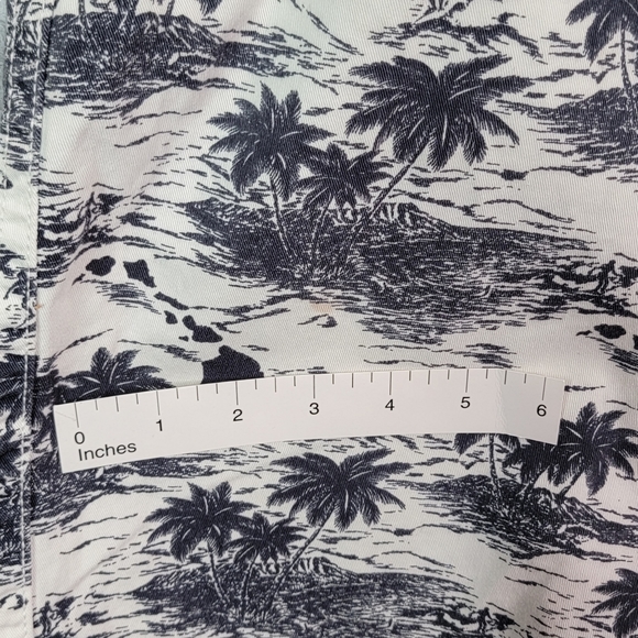 Arizona Vintage Y2K Spring Summer Island Hawaiian Print Vacation Style Short 42 - Picture 3 of 12